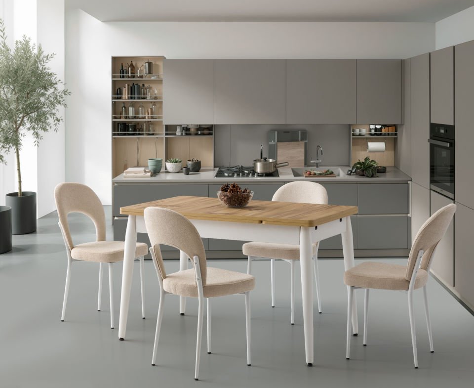 SARA MASA 80X120 SARA AY SANDALYE