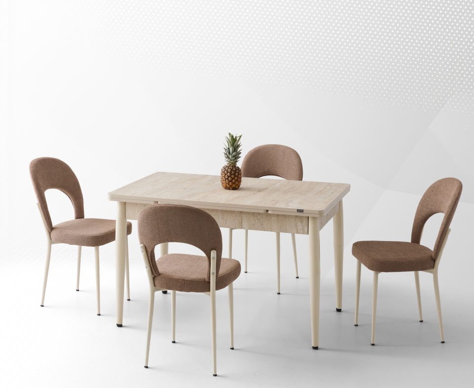 SARA MASA 80X120 SARA AY SANDALYE